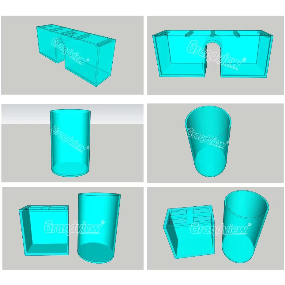 Amazing Sharp Giant Aquarium Fish Tank Aquarium Tank Acrylic Plastic Aquariums & Accessories Sustainable 5l Plastic Tank 5 Gl