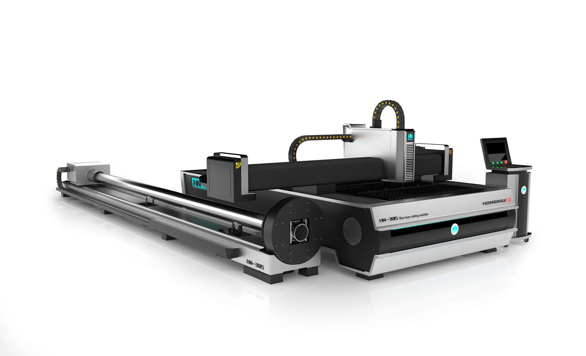 6m 220mm chuck 1500w 2kw 3kw metal pipe laser cutting machine with good after sale service