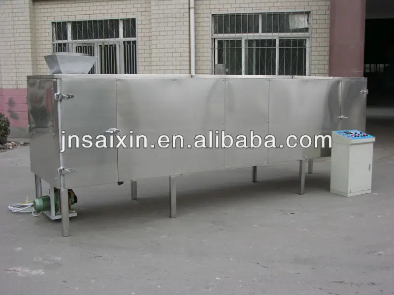 Industrial snack food drying machine high temperature continuous baking tunnel oven electric 30 feet  furnace