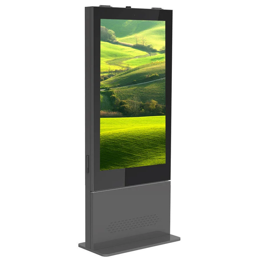 55inch indoor floor stand 3D hd  digital signage outdoor xxxy video tv led display digital signage and display guangzhou