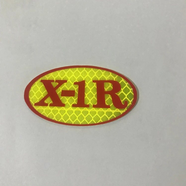 Reflective Motorcycle Sticker Design Logo