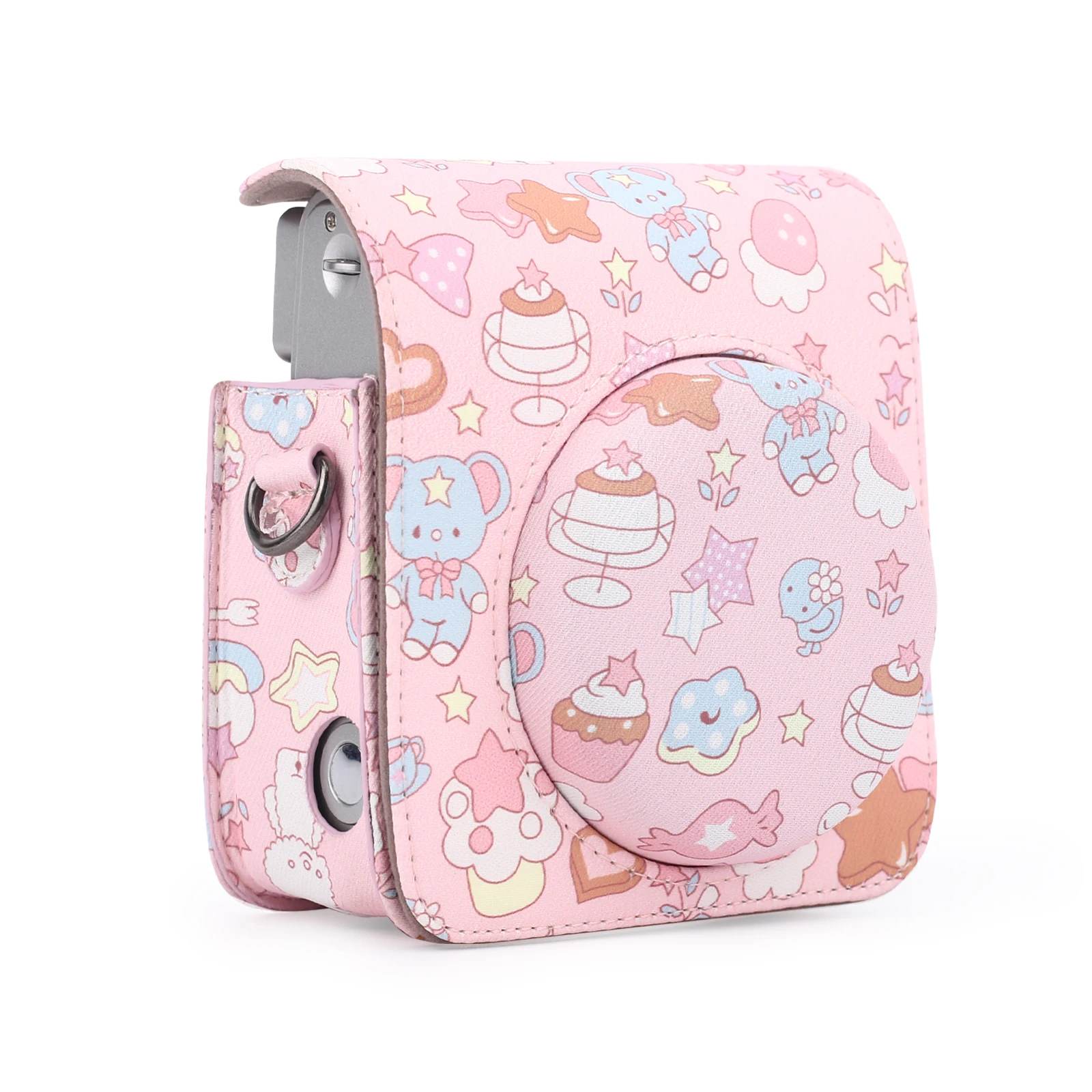 Кролики Мультяшные сумки Мягкая коробка искусственная кожа instax Мини 90/12/11/8/9 аксессуары для камеры Сумка