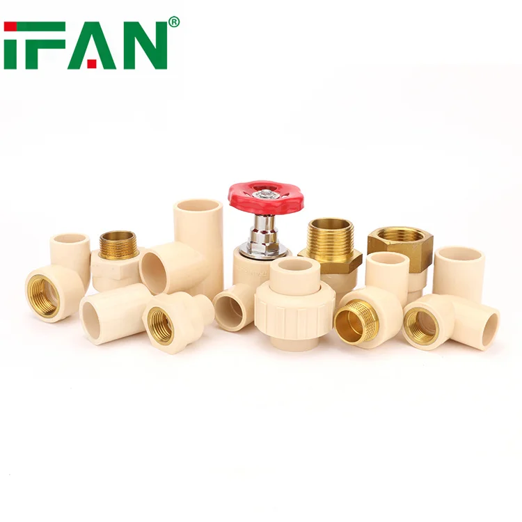 IFAN High Quality PVC Drainage Plumbing Water Joint Elbow Ball Valve Tank Connect CPVC PVC Pipe Fittings