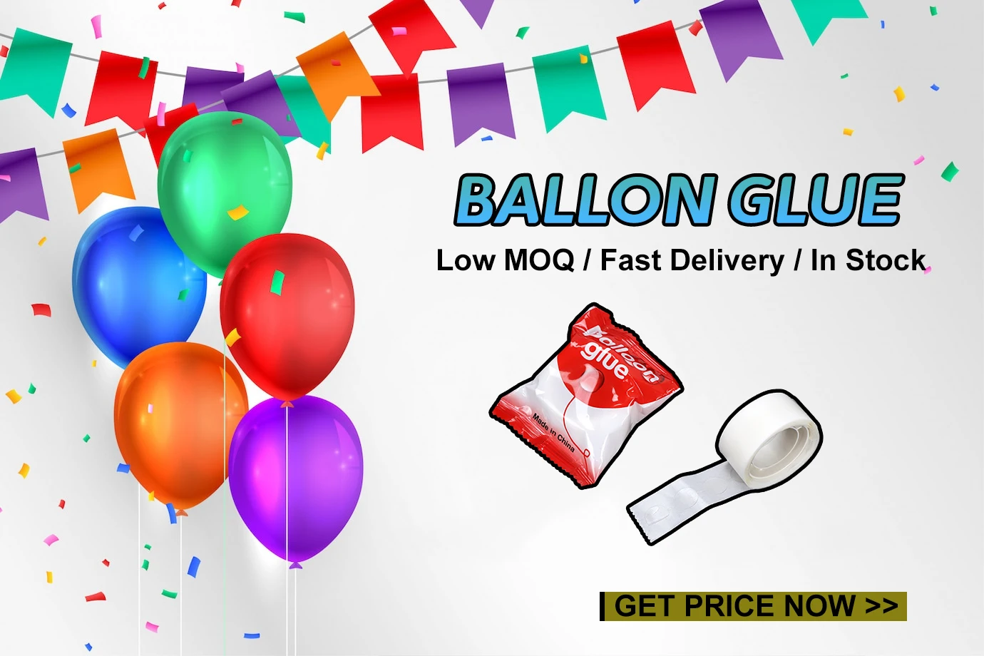 Glue dot double sided sticky dots for party using pasting balloons or past party decorate