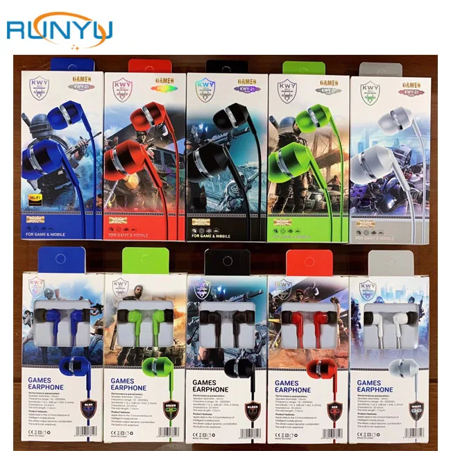 New Arrival 1.2m ear  headset mobile phone accessories 3.5mm wired earphones headphone