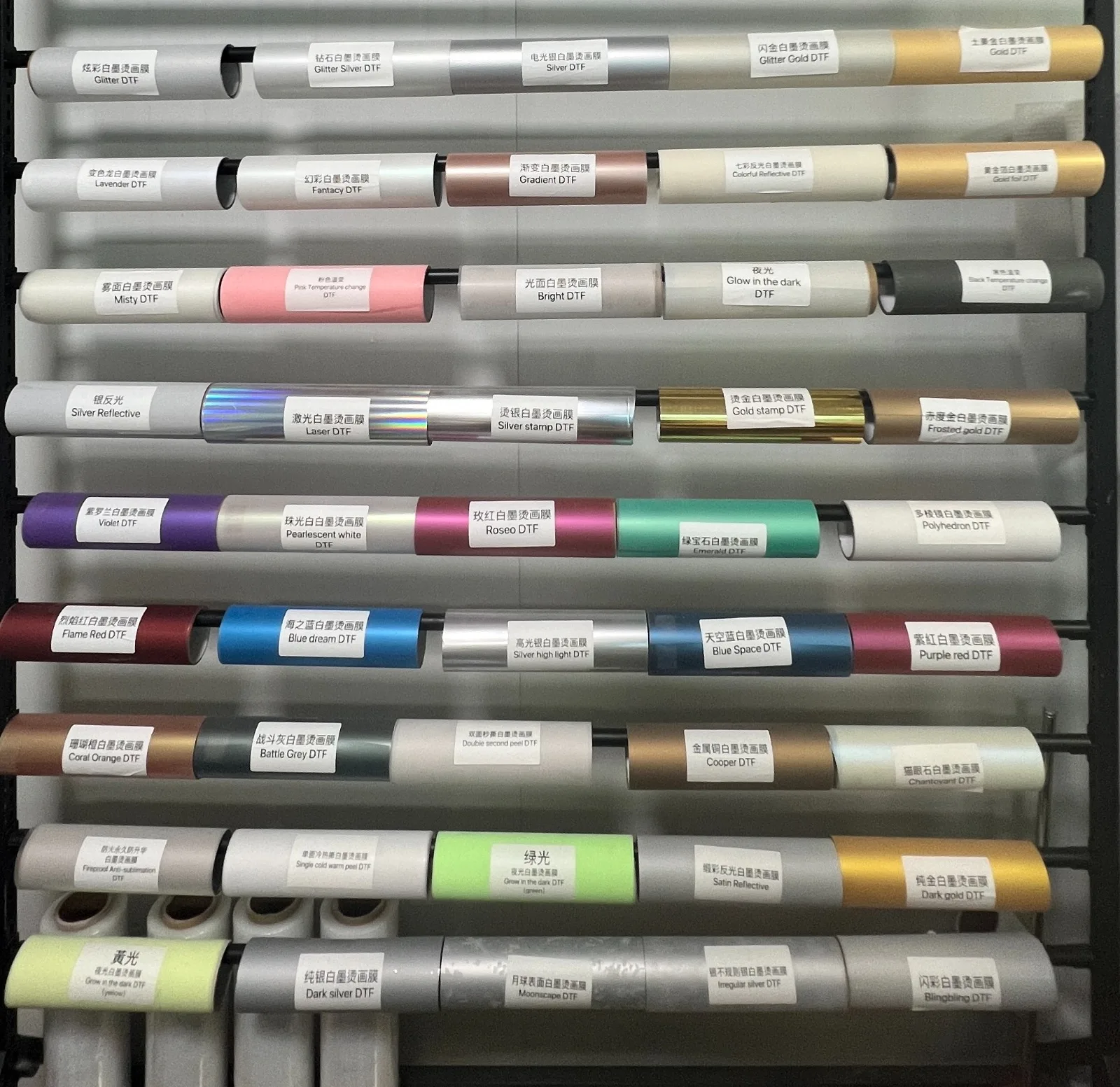 EBON 30cm 60cm DTF Printer Utilizes Heat Transfer special PET DTF Film for Printing