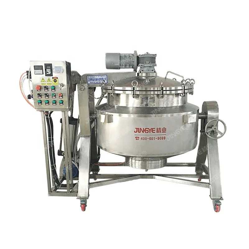 Full Automatic Tilting Type High Pressure Cooker Machine For Cooking Beef Corn Bone Soup/Bone broth cooking processing line
