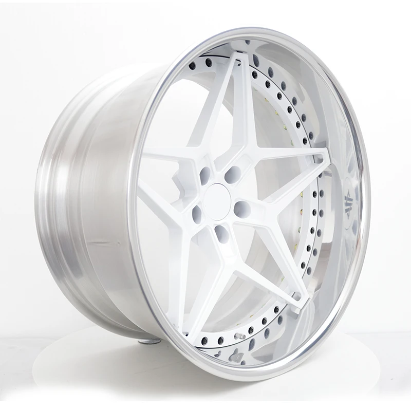 5hole ets35 19 20 21 22 inch two piece 5x114.3 5x112 5x120 rims for bbs mesh design alloy custom forged passenger car wheel rims