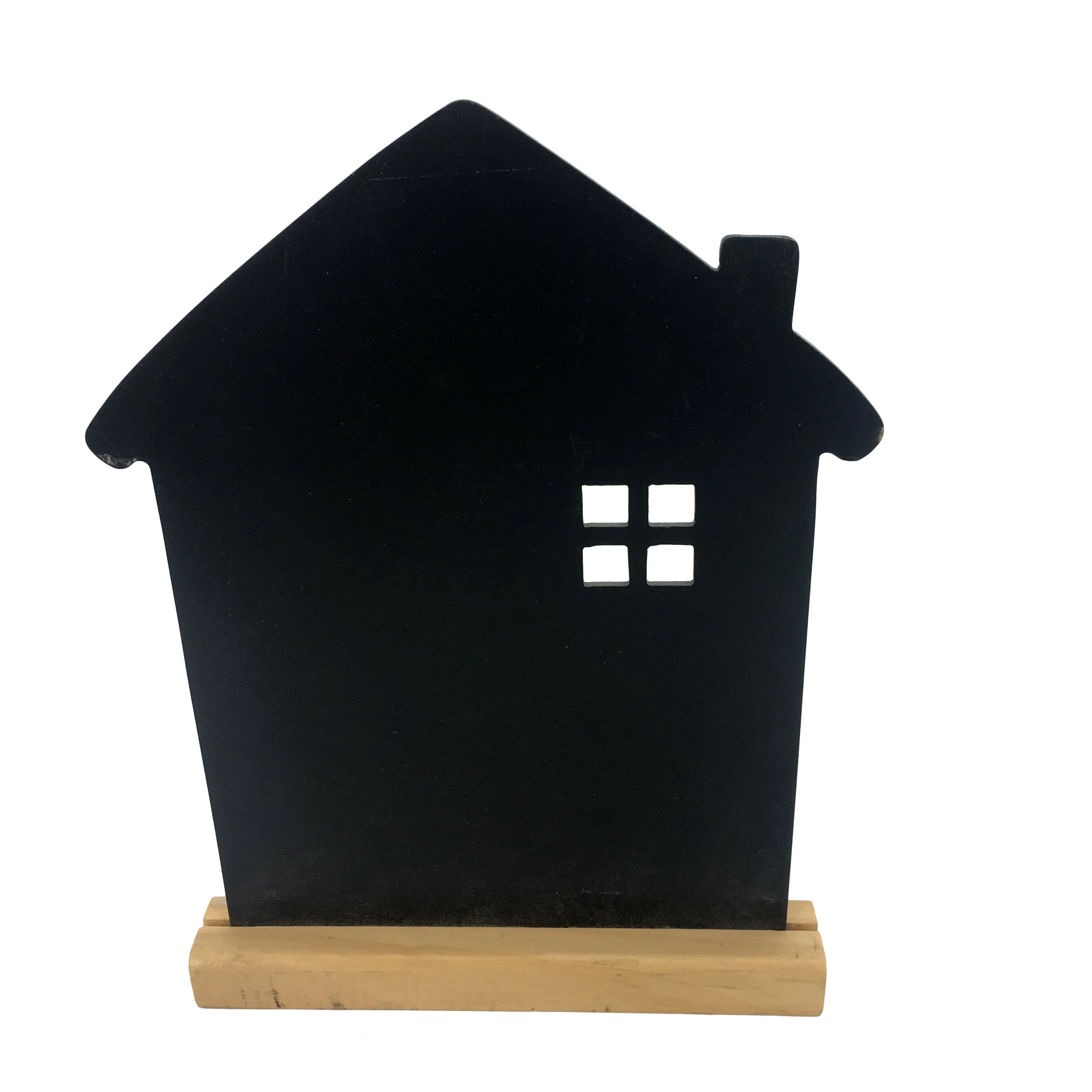 Custom Home Decorative Table Small Double Sided Rustic Chalkboard Wood Frame School Standing Blackboard