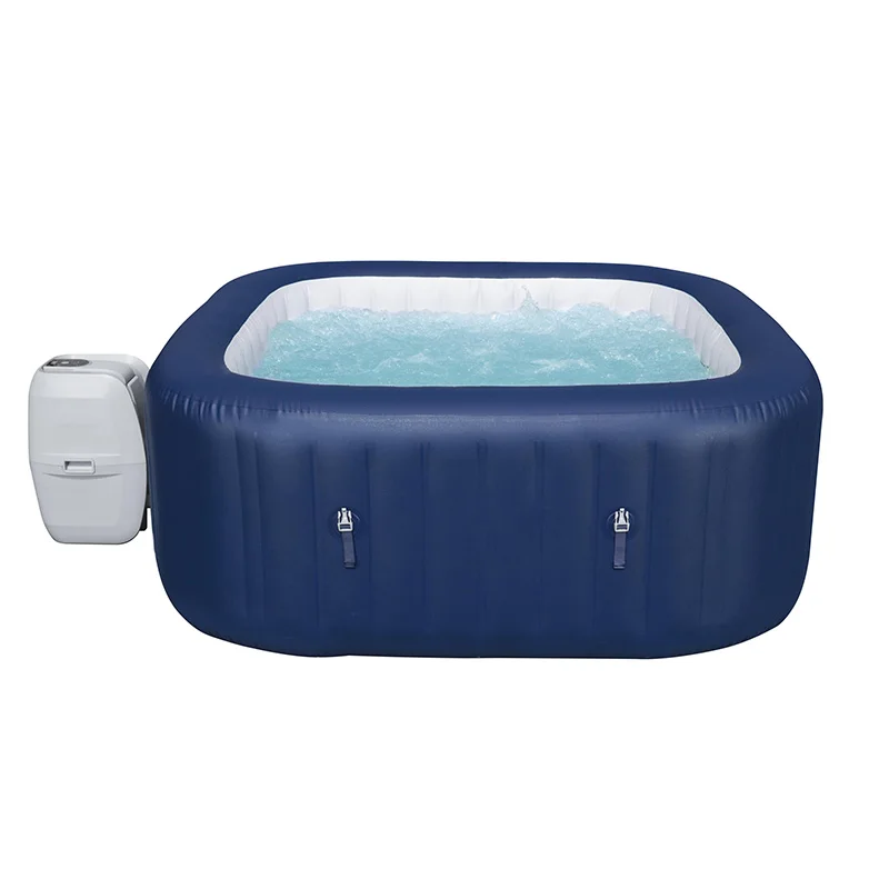 60021 Bubble Massage System Family 6 Adults Outdoor Spa Pool Inflatable Tub