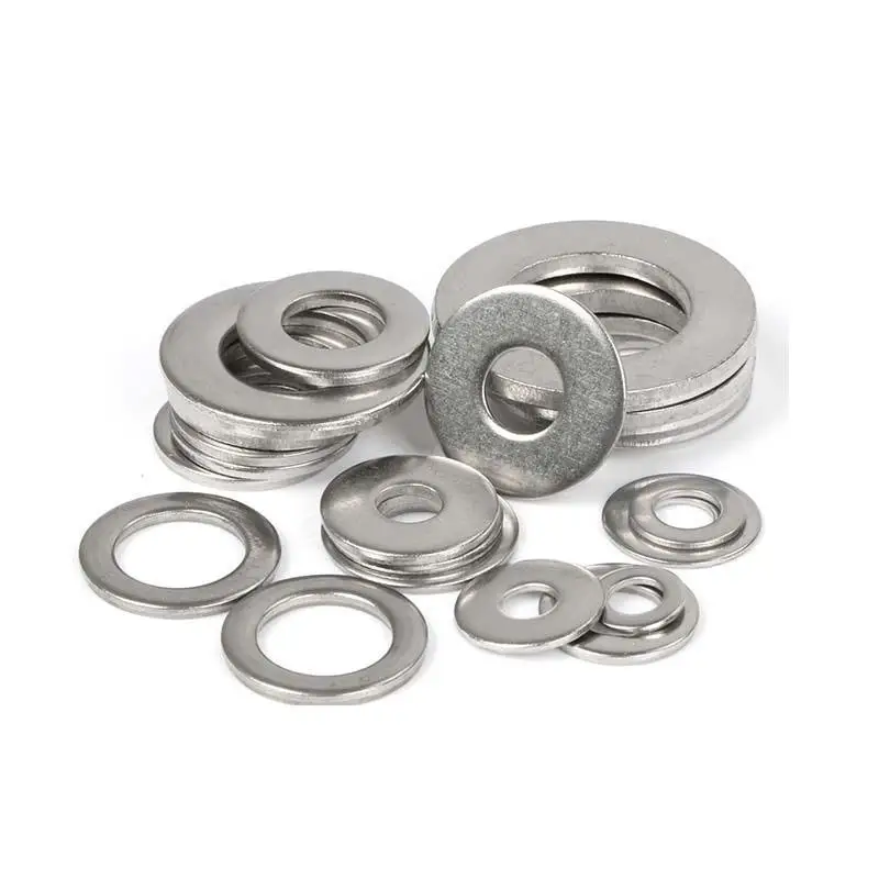 Sunpoint Din125 M8 M12 HDG Hard Flat Metal Aluminum Stainless Steel Bolt Nut Washers for Various Purposes