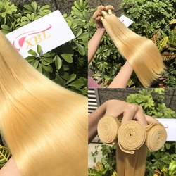 XBL hair factory wholesale price hair bulk ponytails silky straight color ponytail human hair extensions