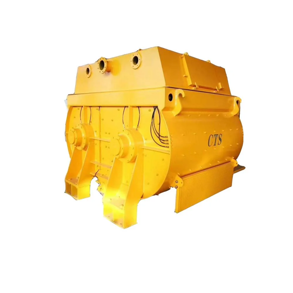 CHS1000 twin shaft concrete mixer with new design