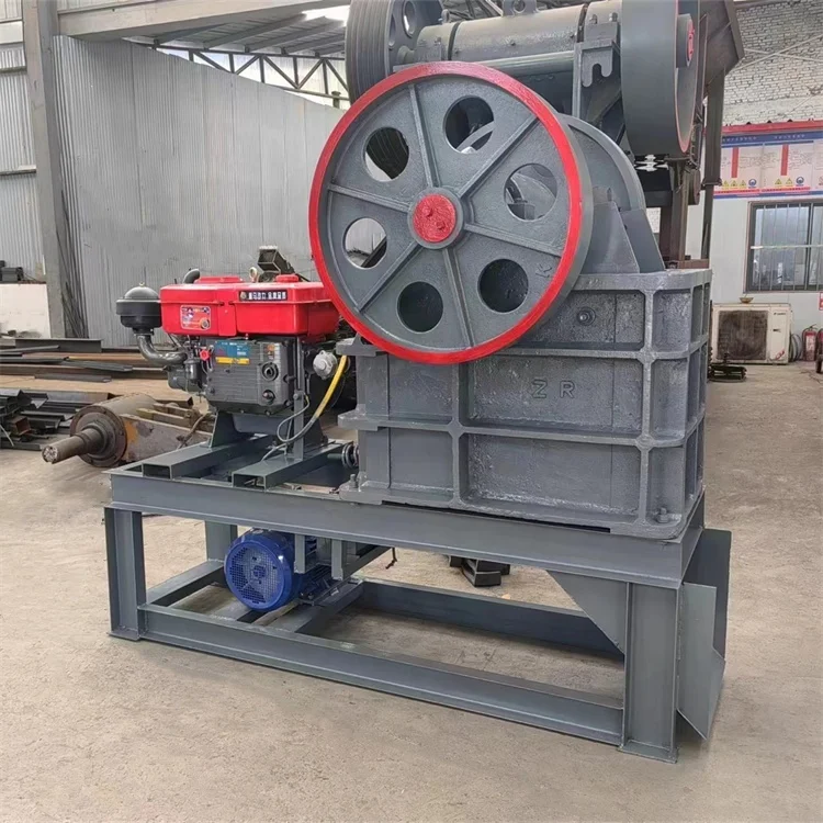2024 Mini Diesel Stone Rock Jaw Crusher For Sale,Ballast Coal Gravel Crushing Machine,Gold Crusher Equipment Factory In China