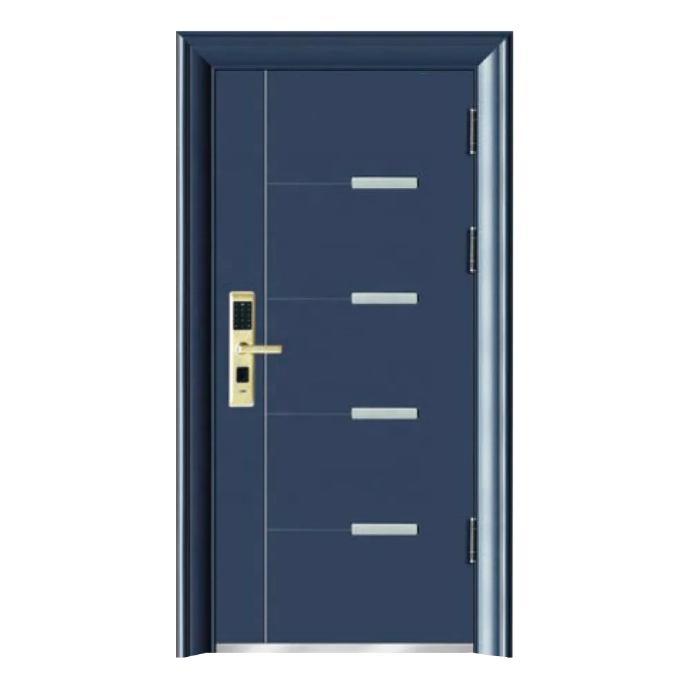 Factory price internal exterior security steel door front entry doors for house