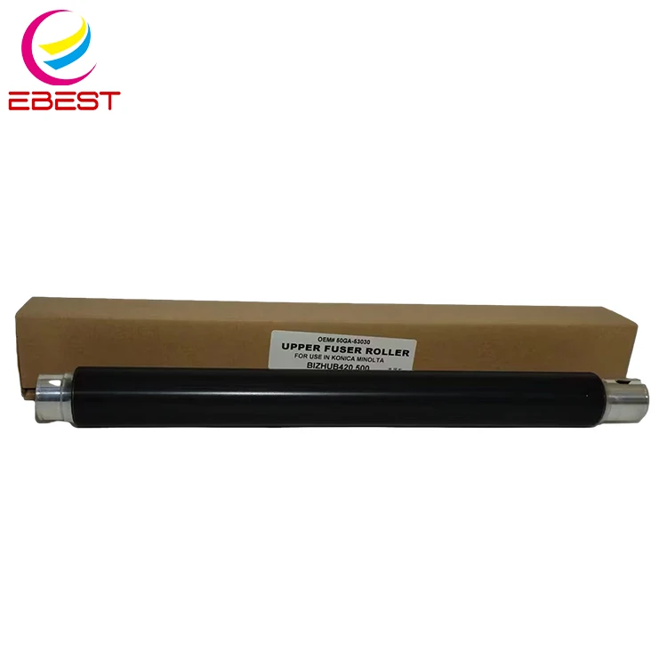 EBEST совместим для Konica Minolta Bizhub 360 361 420 421 500 501 50GA53030 верхний фузер ролик копира горячий