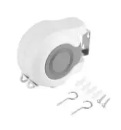 FR0012 High-quality wall-hung double-line bathroom retractable clothesline