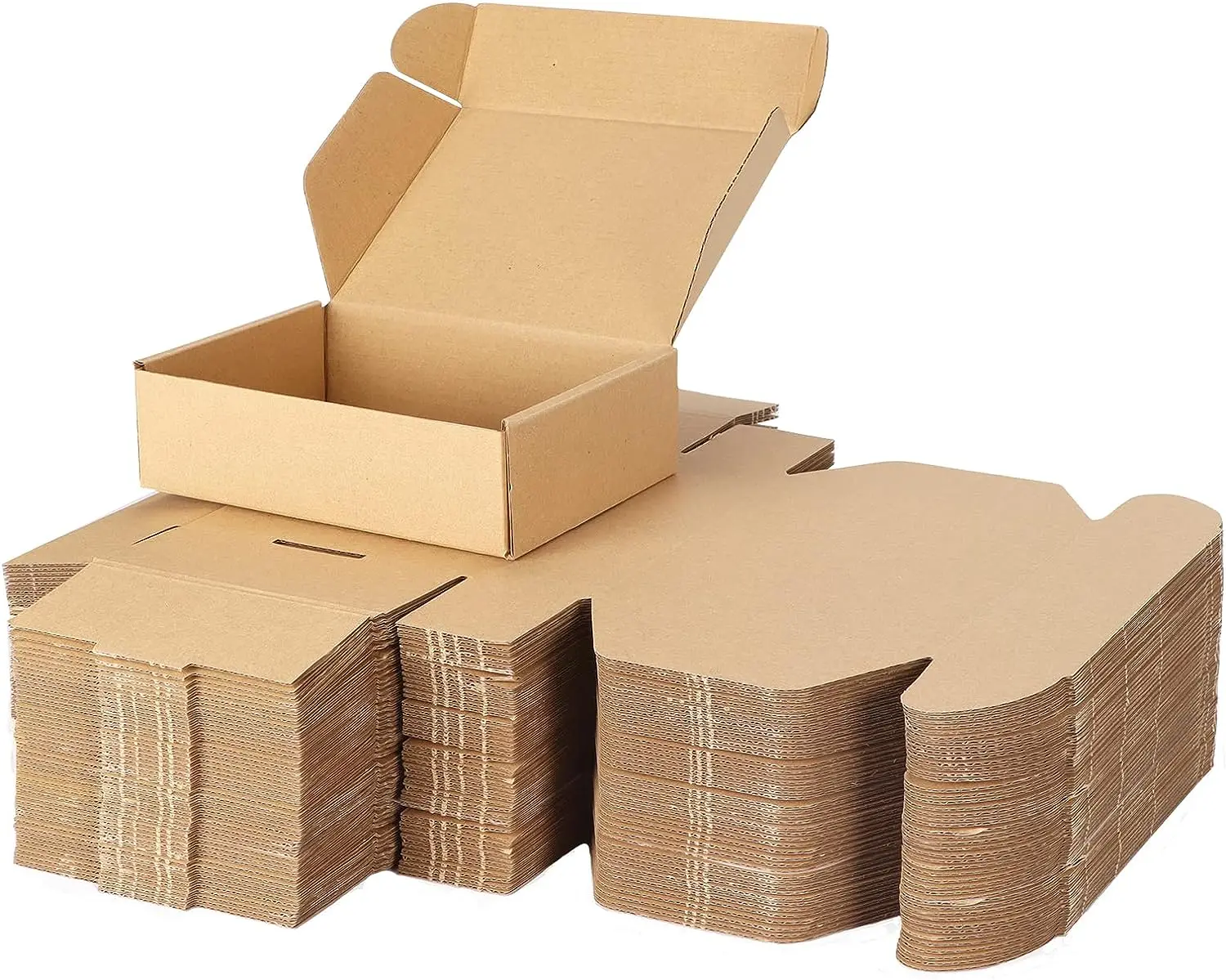 Corrugated Cardboard Customized Kraft Paper Shipping Packaging Box Mailer Gift Paper Boxes For Dress