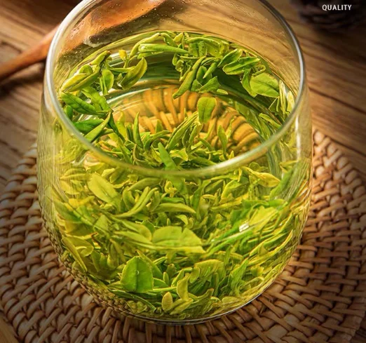 2023 New Organic Top Grade Best Quality Factory Directly Supply  Natural Chinese Wulv Green Tea Scented Green Tea