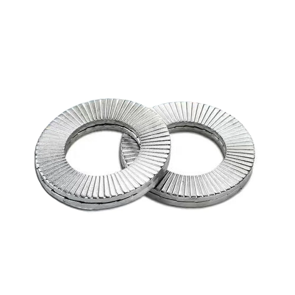 Dacromet Self Locking Washer Factory Wholesale DIN25201 Carbon Steel  SS Dacromet Self Locking Washer