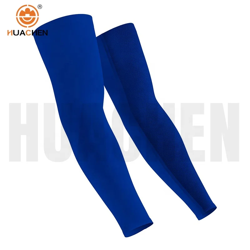 Huachen Air-TEK Custom Logo Compression Arm Sleeves, Breathable Football Arm Sleeves for Men, Premium Sports Equipment