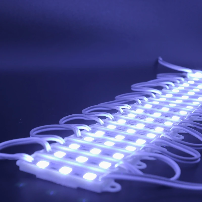 Bottom price 3leds SMD 5054 module DC12V 0.75W IP65 Epoxy back light for Channel Letters mini led module SMD5054