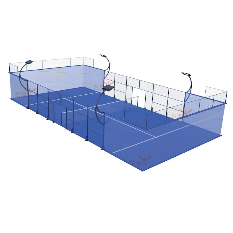 Source Factory Sturdy and Durable Padel Courts Paddle Tennis to Sports Clubs Padel Clubs for Daily Training and Competition