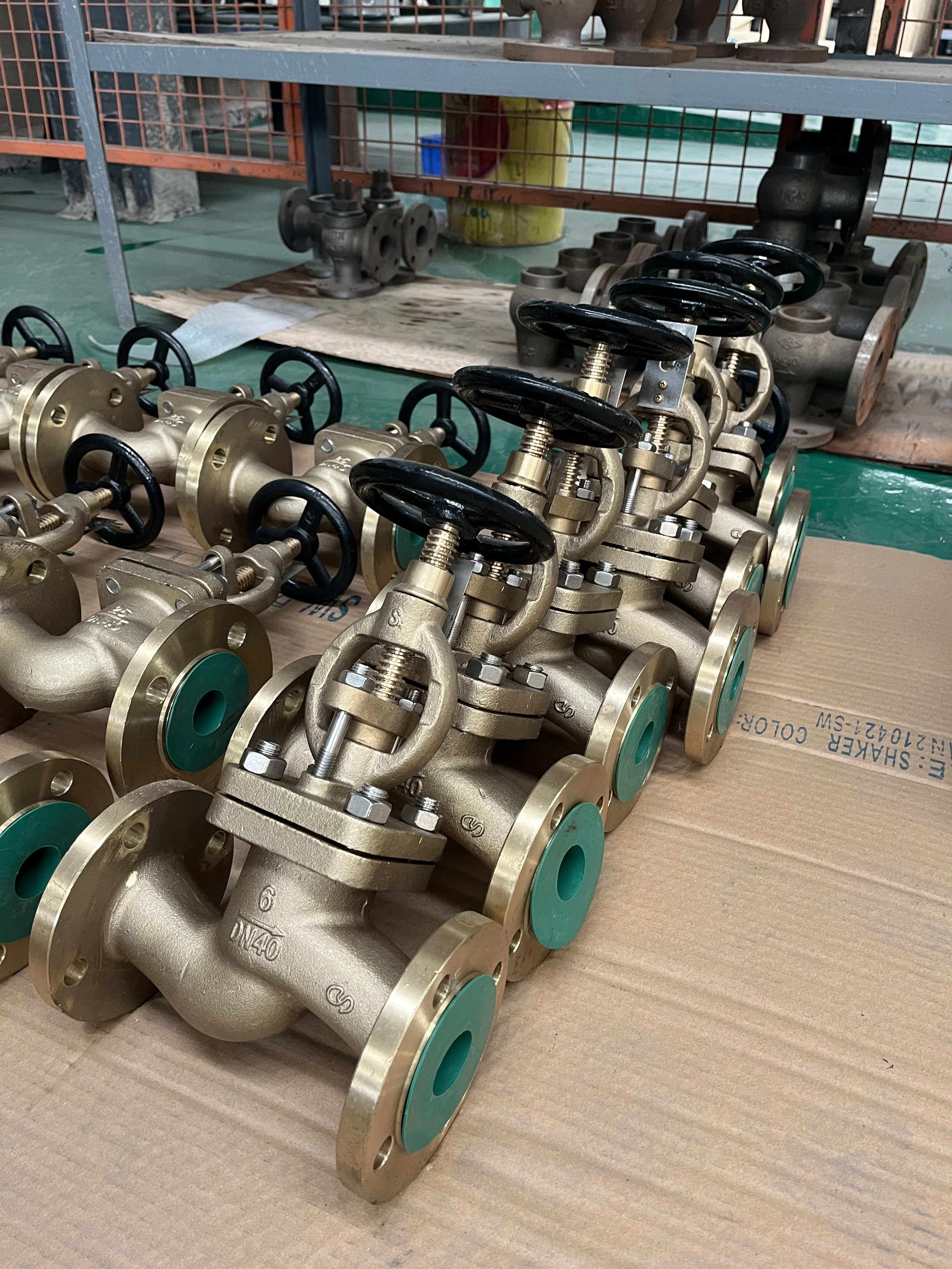 PN6DN50-DIN GB Бронзовый запорный клапан