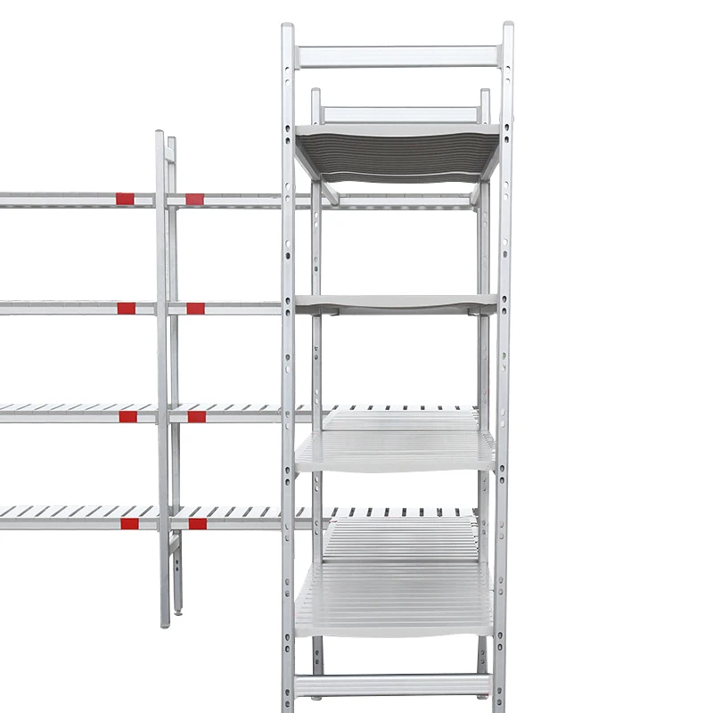 Commercial Kitchen Plastic Steel Cold Room Storage Rack for Restaurant