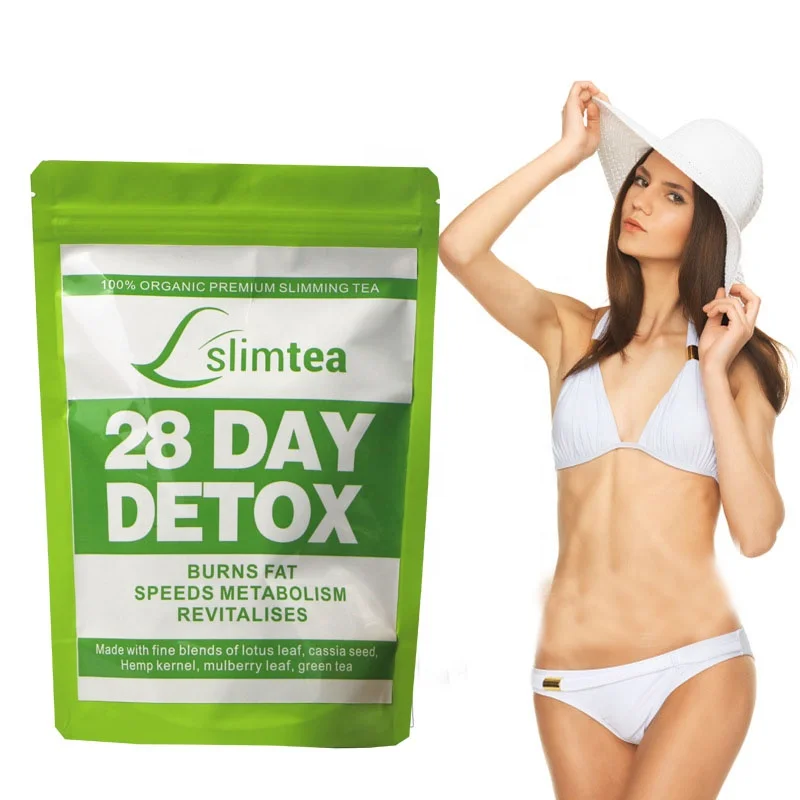 
detox weight loss 28 Days slim green tea Pure natural no added green bags winstown fit slimming flat tummy tea 