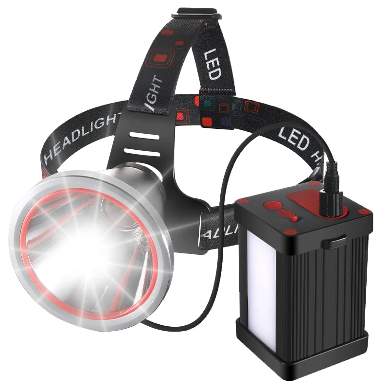 strong light camping headlamp usb led rechargeable headlight 1000 lumen rechargeable led headlight headlamp