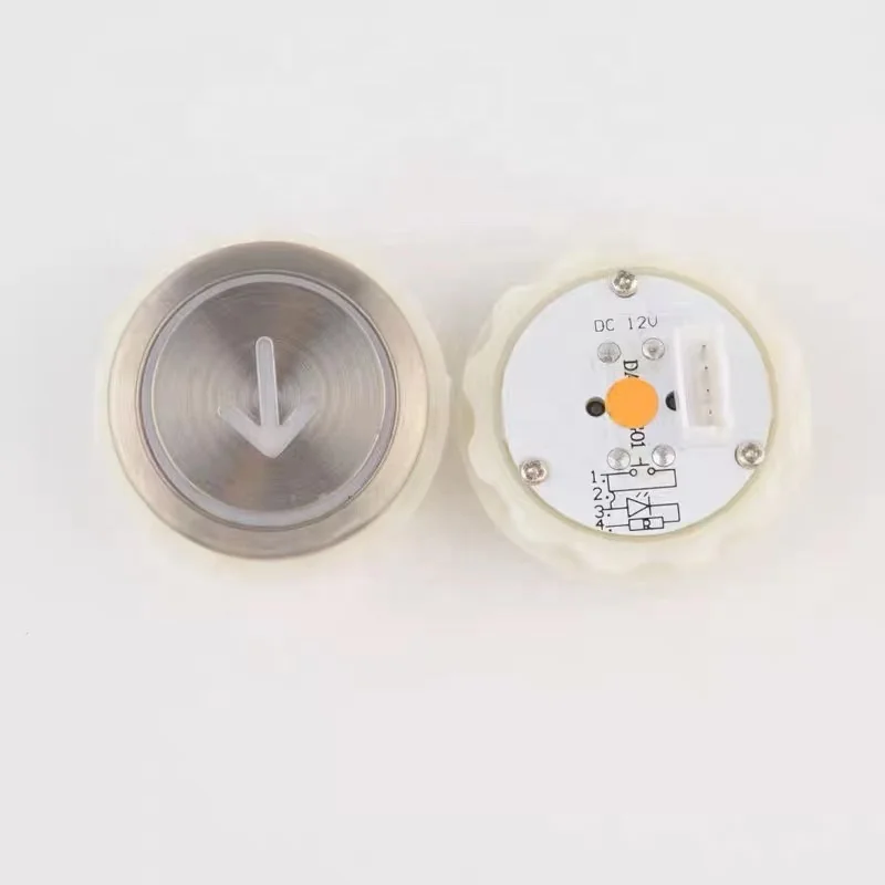 Mitsubishi Elevator Button DA511G01 Round Button 12V 24V Red Orange Light elevator accessories