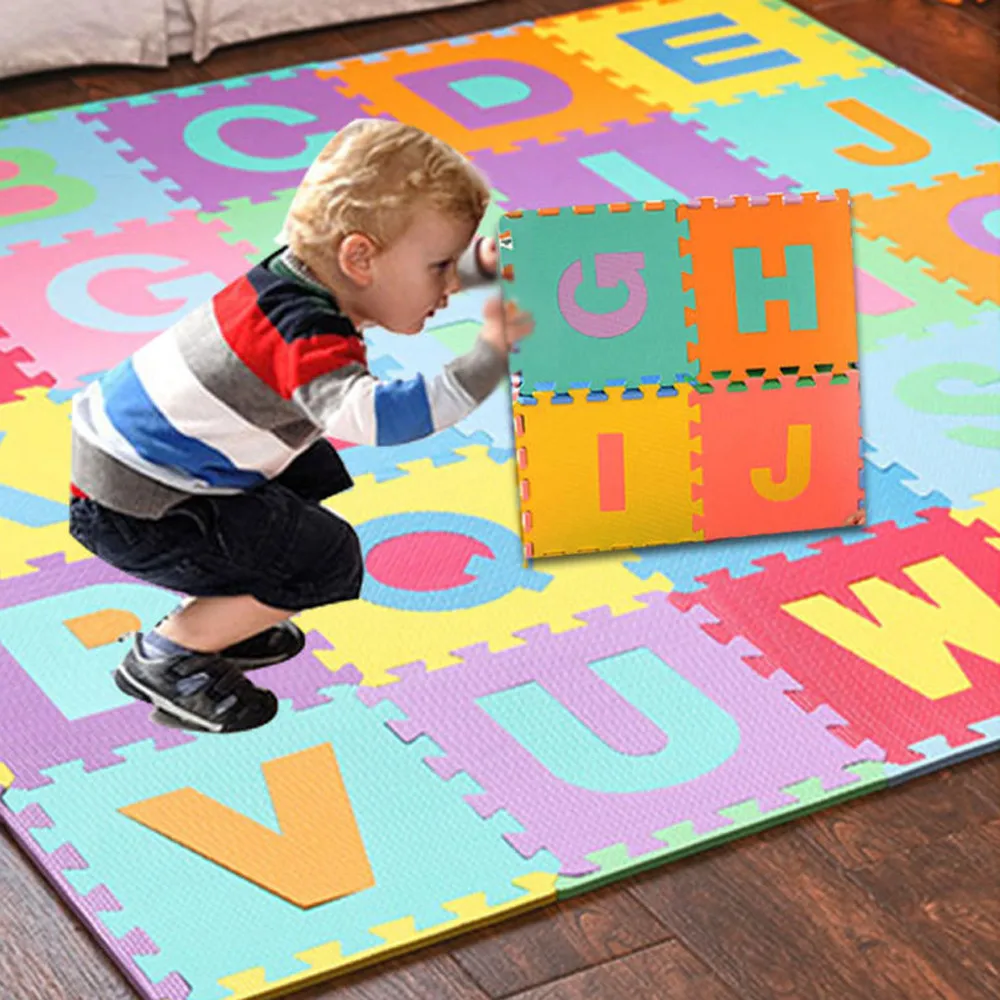 Soft kids baby eva foam interlocking floor puzzle stable play mat flooring