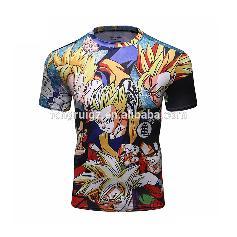 Cody Lundin аниме одежда Goku Vegeta 3D Аниме футболки