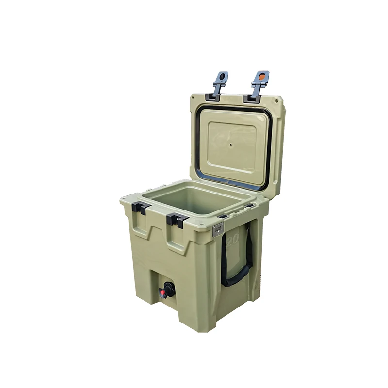 20L rotomolded Factory wholesale  custom  cooler box Specialty insulated hard cooler ice chest cooler