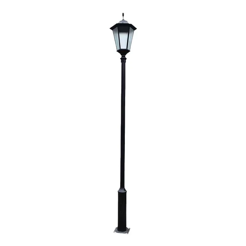 Modern Vintage Outdoor LED Pole Light 6M 5M 4M 3M Garden Top Post Street Lights 150W Waterproof Landscape Lighting