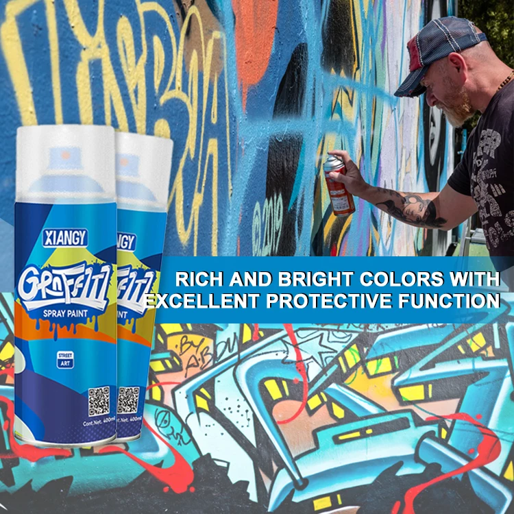 High Quality Fast Dry Durable Acrylic Aerosol Graffiti Spray Paint