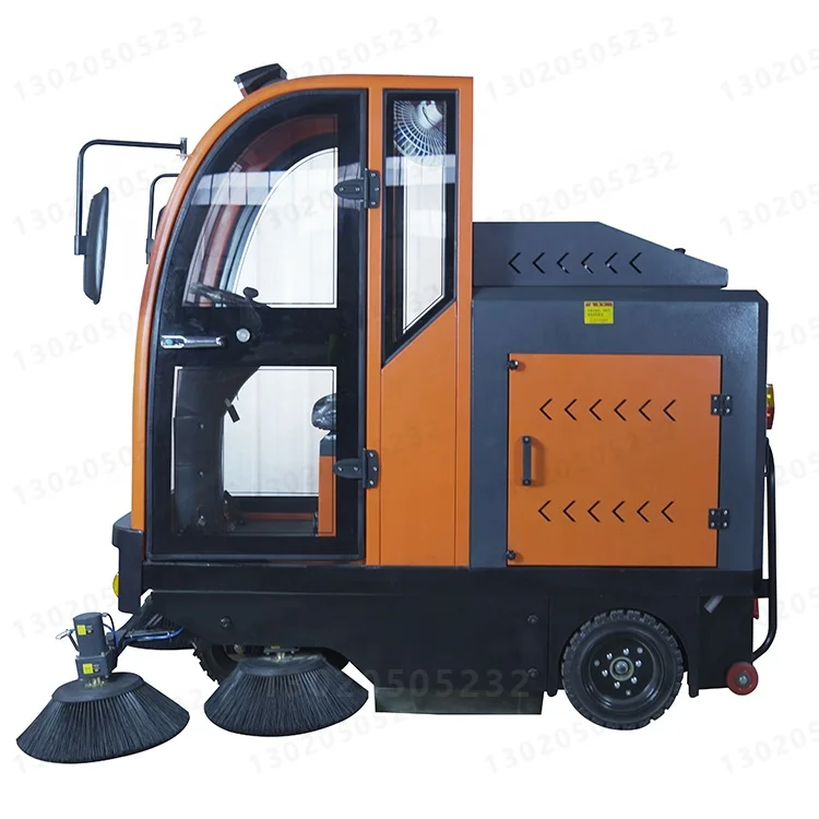 Economical Electric Road cleaning and washing Sweeper sanitation vehicle Sweeper washer equipment automatic floor cleaner