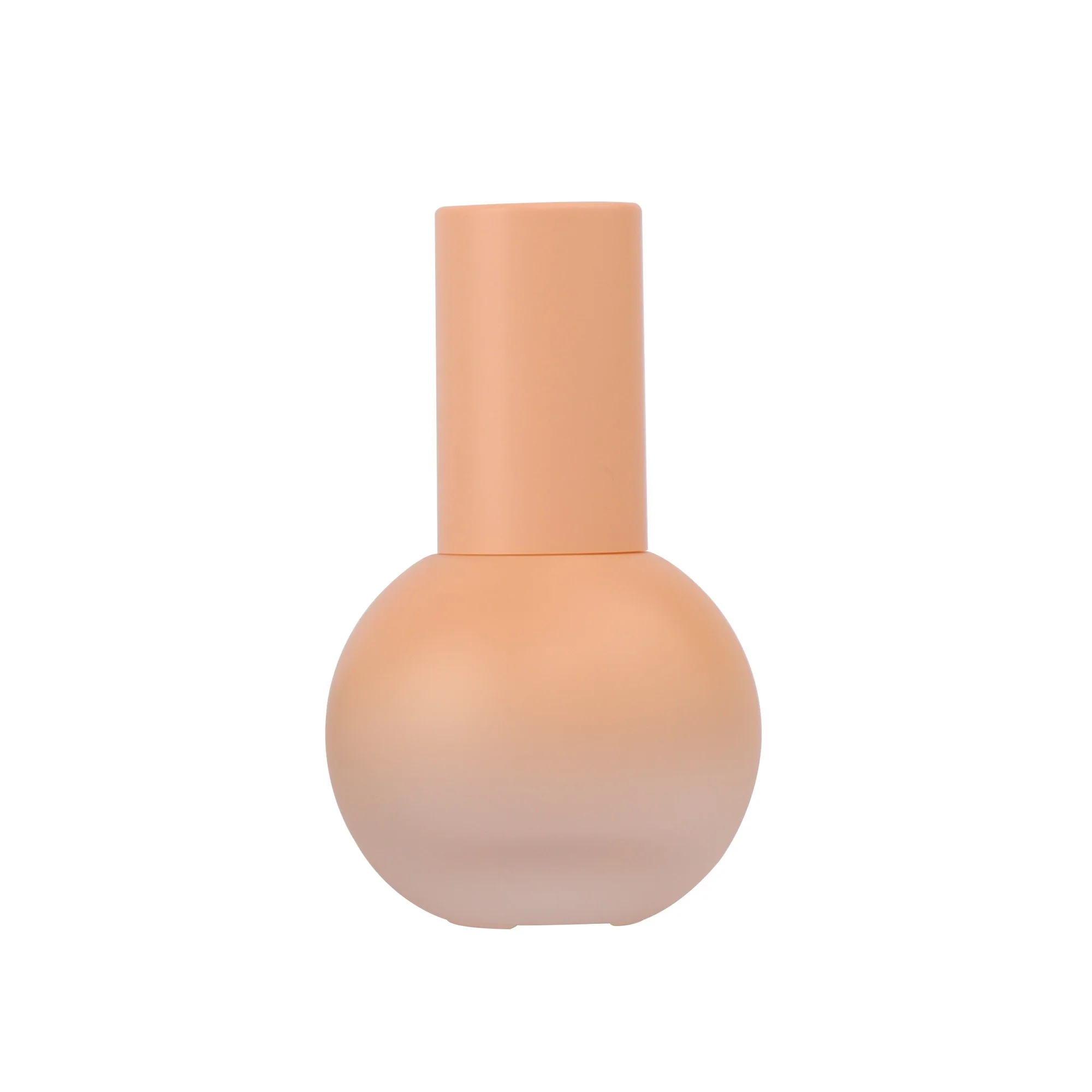 
Контейнеры для ухода за кожей и упаковка, бутылка для матового лосьона из оранжевого стекла, круглая маленькая бутылка для лосьона 30 мл, пустая бутылка для основы 