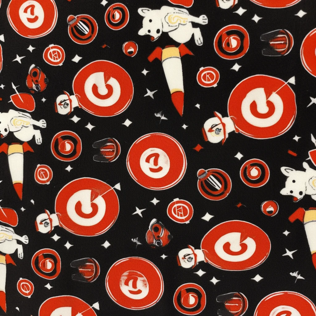 Custom printed 240gsm cotton jersey fabric