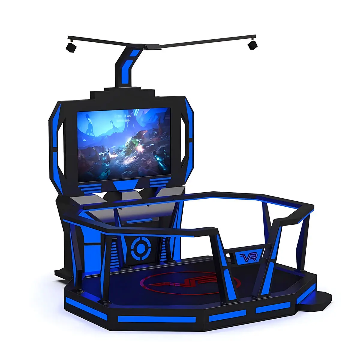 Most Popular 9D VR Infinite Space Movie Equipment Interactive Shooting Game For Kids And Adults