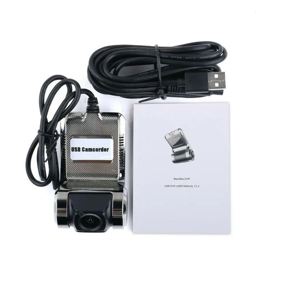 USB high definition dash cam for Android central control car dash cam DVR  Dual lens