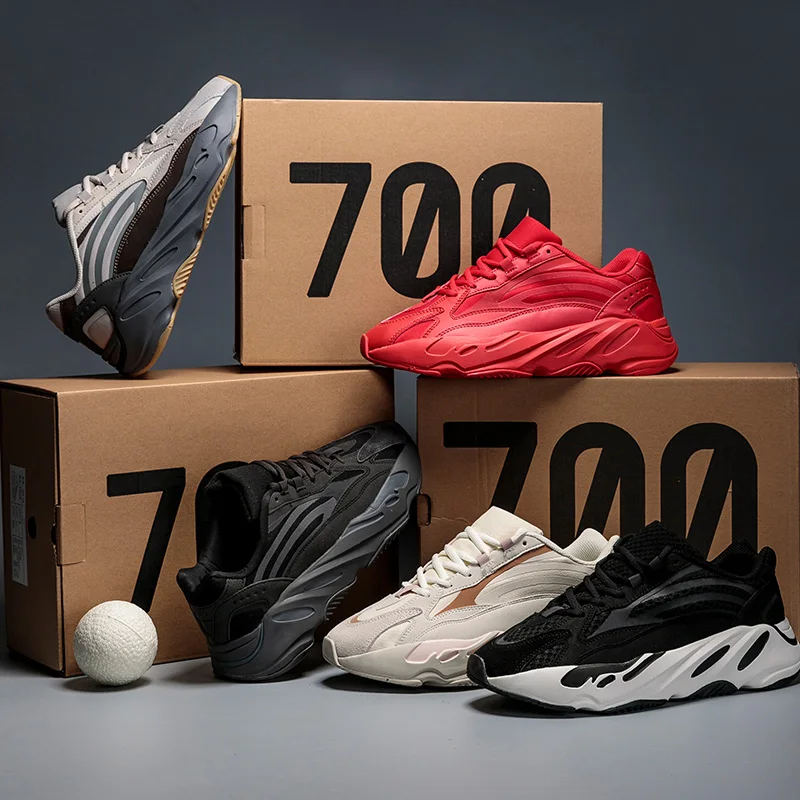 High Quality Original 700 Shoes Women sneakers Fashion 700 Men Running Sports Casual Shoes