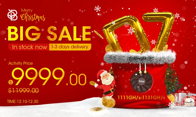 Christmas 25% off  ASIC S9 13.5T 14T L3/L3+/L3++ S17 T17 D7 L7 S19 Pro A1246 A1066 M20s M21s M30s M31s A11 KD5/KD Box