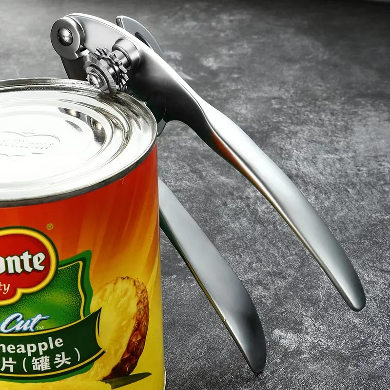Heavy Duty Tin Opener Custom Zinc Alloy Can&Bottle Opener with smooth edgy