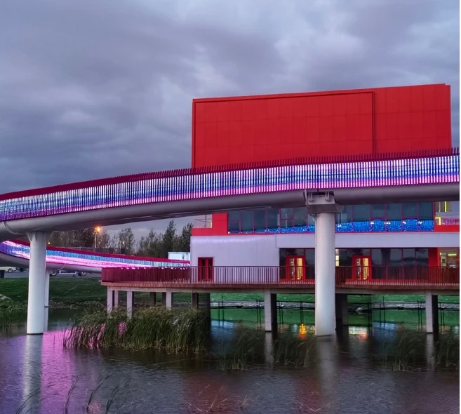 RGB IP65 RGBW full color digital rgb led pixel dot module light for outdoor facade lighting Landscape Lighting