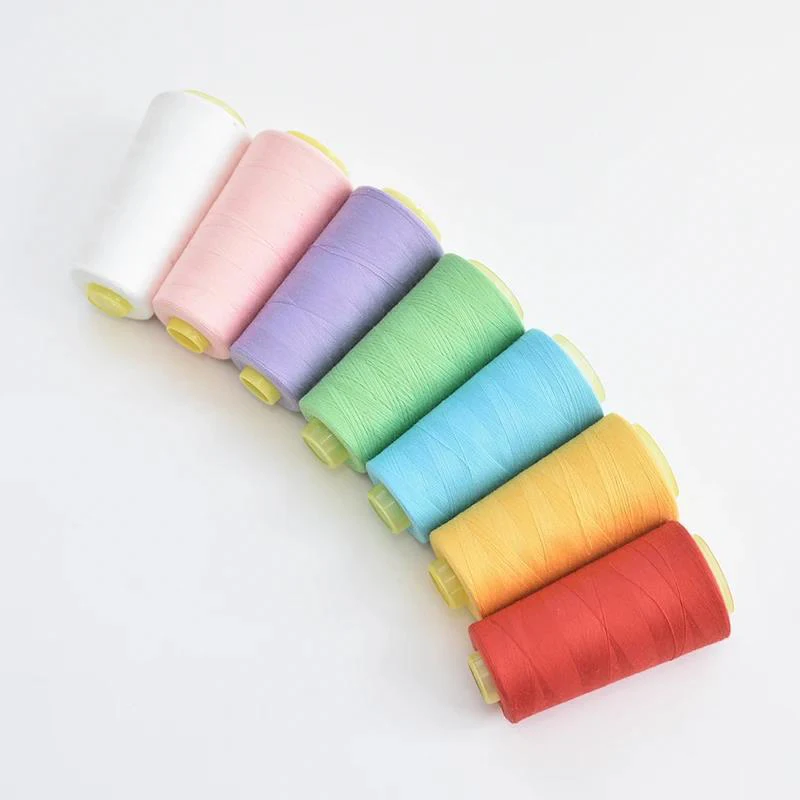 Wholesale Machine Sewing Supplies High Speed Polyester Sewing Thread Type Manual Line Embroidery Thread