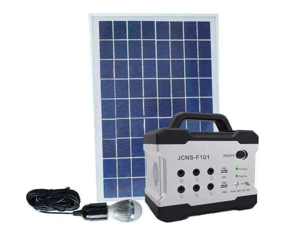 Home Lighting System Off-Grid Solar System Polysilicon Lead-Acid Battery Solar Panel Lighting Kit