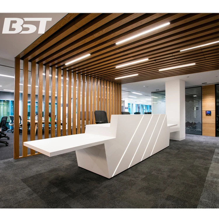 Fashion Beauty Salon cashier counter table company beauty salon Front reception desk