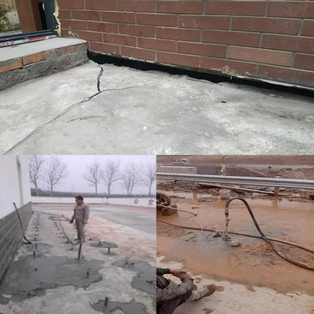 Polymer-modified grouting material